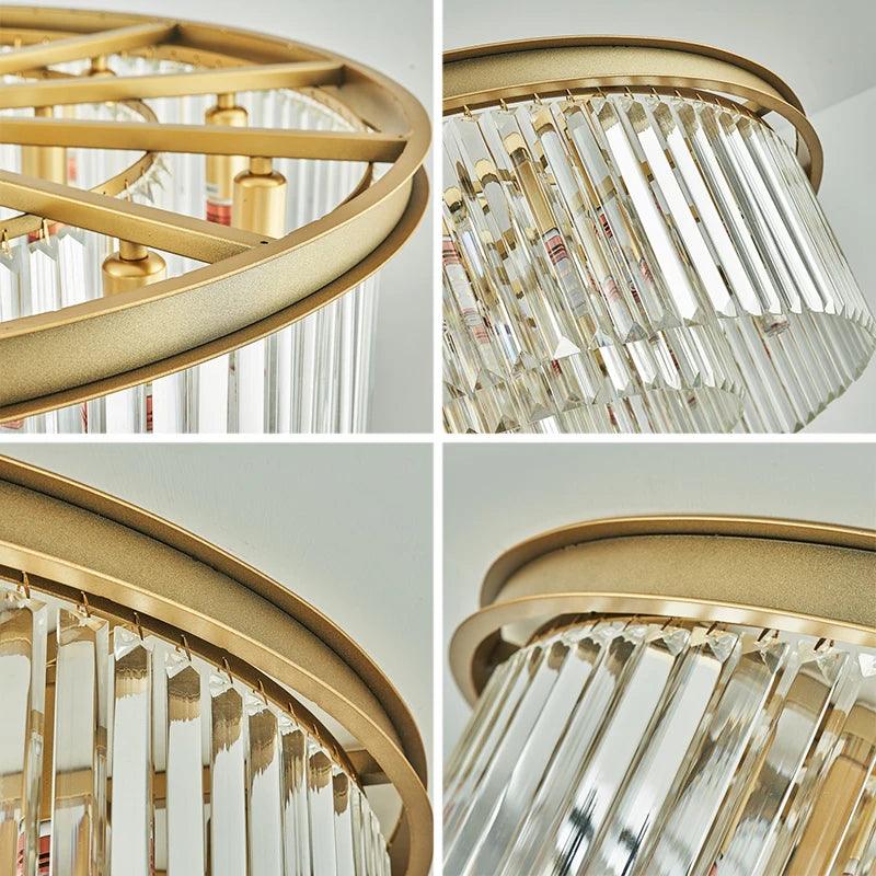 Plafonnier Design : Cristal Somptueux avec Luminaire IL527314-ILLUMEEN.COM