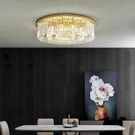 Plafonnier Design : Cristal Somptueux avec Luminaire IL527314-ILLUMEEN.COM