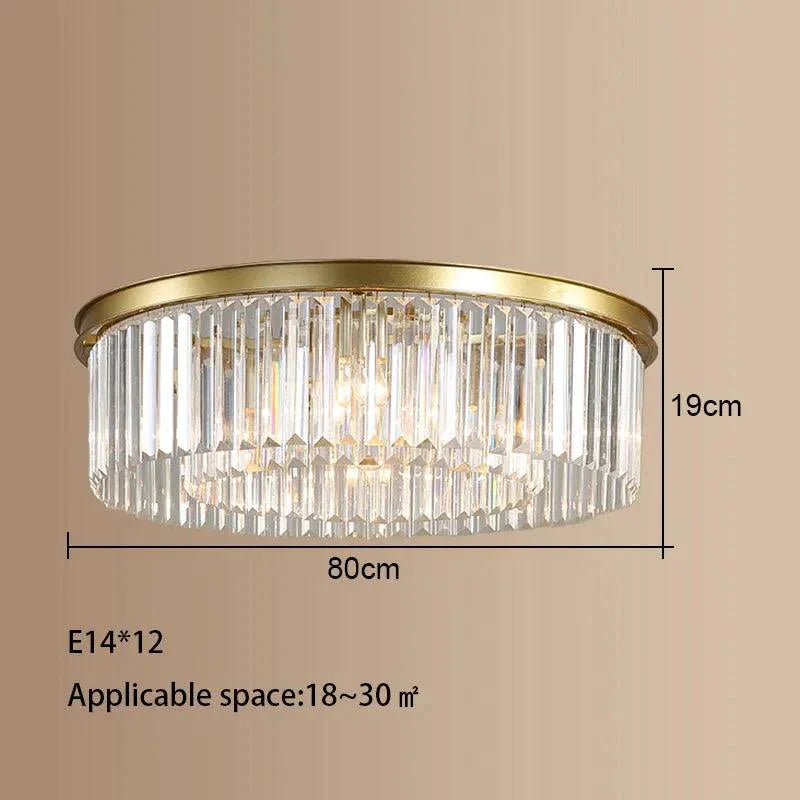Plafonnier Design : Cristal Somptueux avec Luminaire IL527314-ILLUMEEN.COM