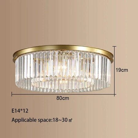 Plafonnier Design : Cristal Somptueux avec Luminaire IL527314-ILLUMEEN.COM