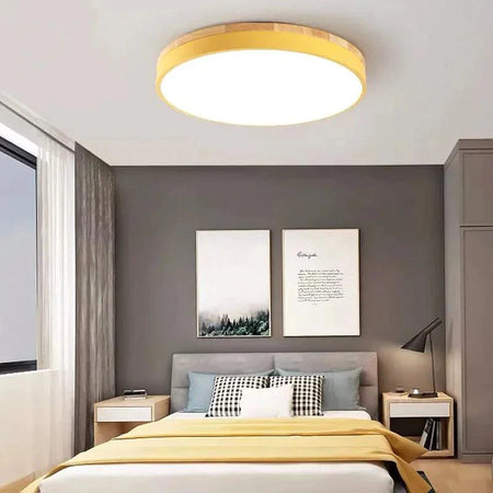 Plafonnier Design Élégant : Luminaire Chic en Bois IL829347-ILLUMEEN.COM
