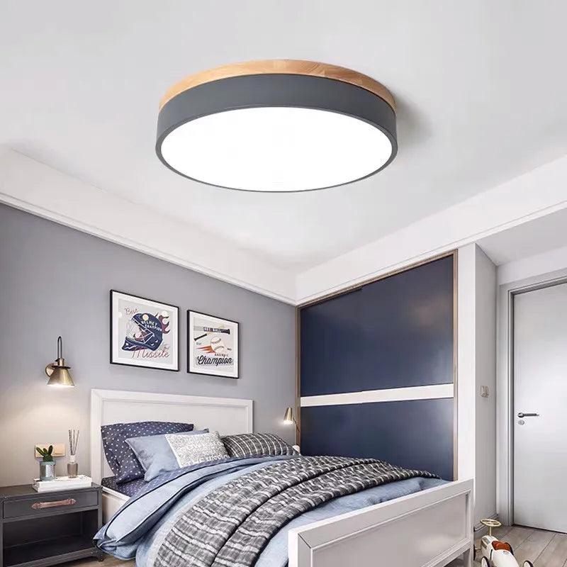 Plafonnier Design Élégant : Luminaire Chic en Bois IL829347-ILLUMEEN.COM