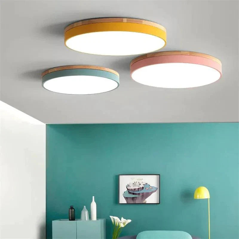 Plafonnier Design Élégant : Luminaire Chic en Bois IL829347-ILLUMEEN.COM