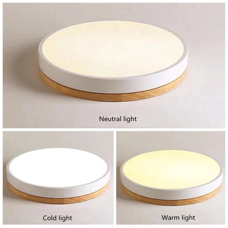 Plafonnier Design Élégant : Luminaire Chic en Bois IL829347-ILLUMEEN.COM