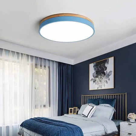 Plafonnier Design Élégant : Luminaire Chic en Bois IL829347-ILLUMEEN.COM