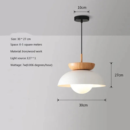 Plafonnier Design Élégant : Luminaire Chic en Bois Métal IL947362-ILLUMEEN.COM