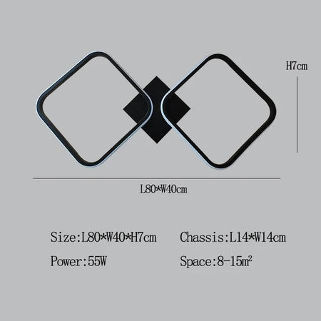 Plafonnier Design Élégant : Luminaire Chic IL582740-ILLUMEEN.COM