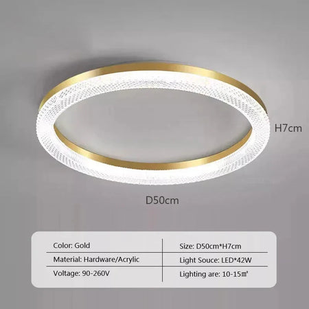 Plafonnier Design Épuré : Luminaire Chic IL582734-ILLUMEEN.COM
