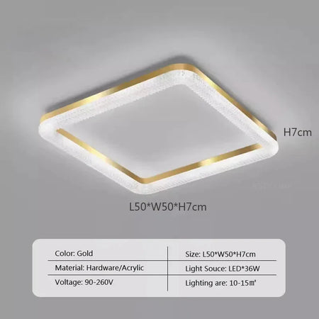 Plafonnier Design Épuré : Luminaire Chic IL582734-ILLUMEEN.COM