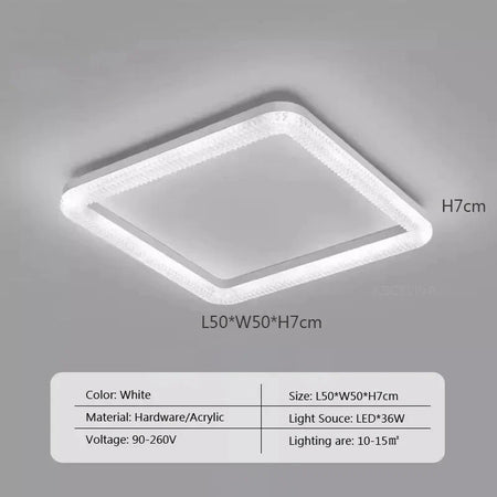 Plafonnier Design Épuré : Luminaire Chic IL582734-ILLUMEEN.COM