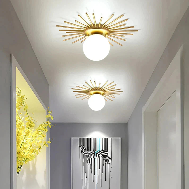 Plafonnier Design : Fleur de Soleil Nordique Luminaire IL762841-ILLUMEEN.COM