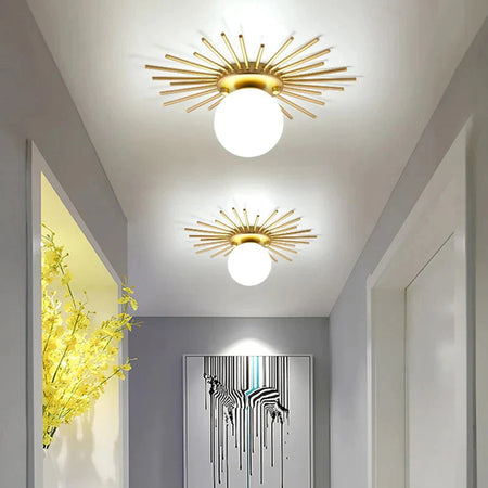 Plafonnier Design : Fleur de Soleil Nordique Luminaire IL762841-ILLUMEEN.COM