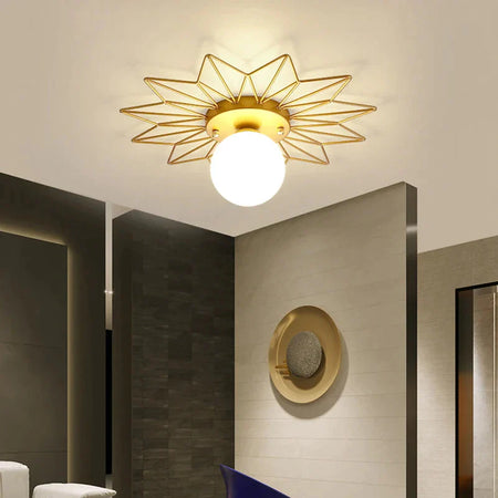 Plafonnier Design : Fleur de Soleil Nordique Luminaire IL762841-ILLUMEEN.COM