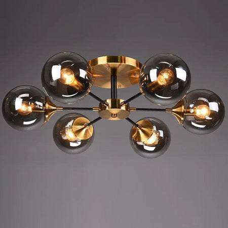 Plafonnier Design : Lumière en Verre et en Métal Style Européen IL582304-ILLUMEEN.COM