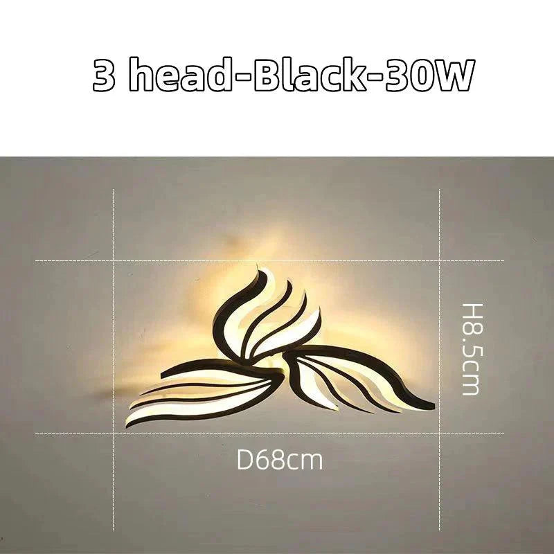 Plafonnier Design : Lumière LED Floral Élégant IL582739-ILLUMEEN.COM