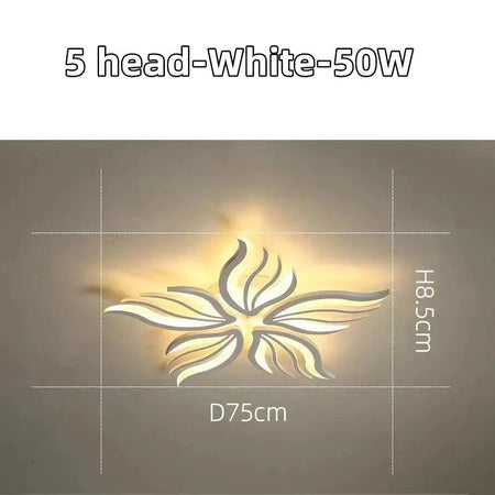 Plafonnier Design : Lumière LED Floral Élégant IL582739-ILLUMEEN.COM
