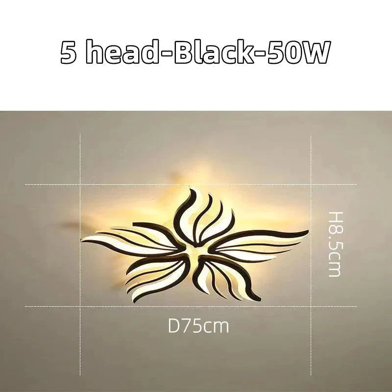 Plafonnier Design : Lumière LED Floral Élégant IL582739-ILLUMEEN.COM