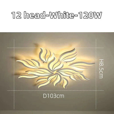 Plafonnier Design : Lumière LED Floral Élégant IL582739-ILLUMEEN.COM