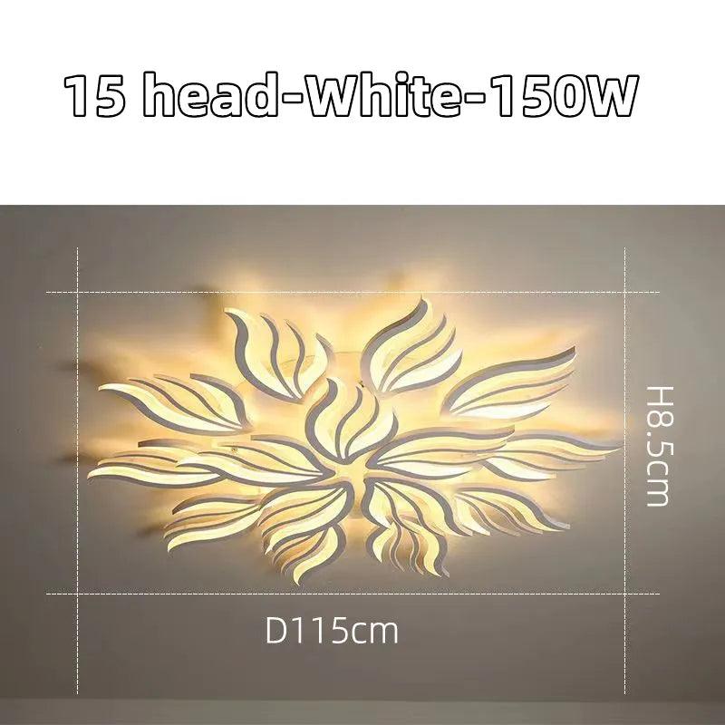 Plafonnier Design : Lumière LED Floral Élégant IL582739-ILLUMEEN.COM
