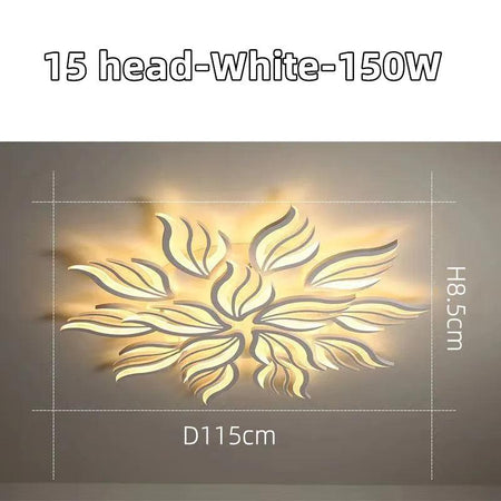 Plafonnier Design : Lumière LED Floral Élégant IL582739-ILLUMEEN.COM