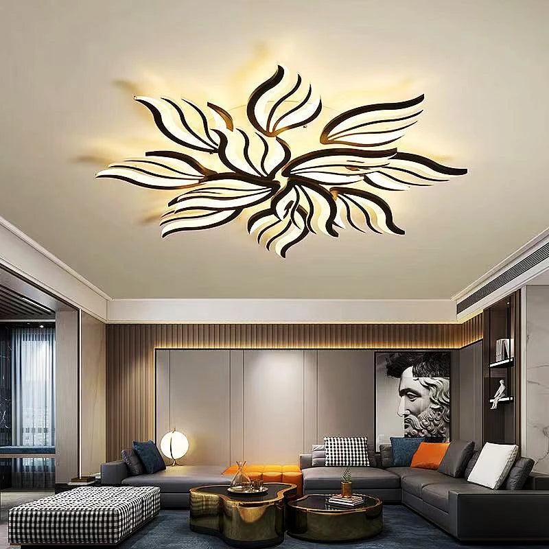 Plafonnier Design : Lumière LED Floral Élégant IL582739-ILLUMEEN.COM