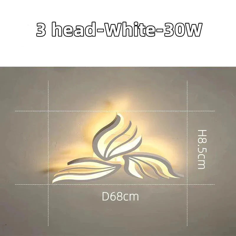 Plafonnier Design : Lumière LED Floral Élégant IL582739-ILLUMEEN.COM