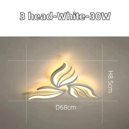 Plafonnier Design : Lumière LED Floral Élégant IL582739-ILLUMEEN.COM