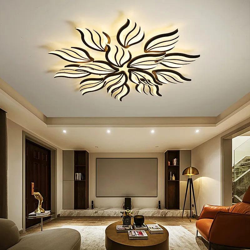 Plafonnier Design : Lumière LED Floral Élégant IL582739-ILLUMEEN.COM