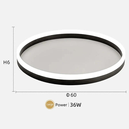 Plafonnier Design : Lumière Minimaliste pour un Éclairage Moderne IL582319-ILLUMEEN.COM