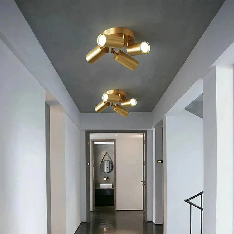 Plafonnier Design : Lumières de Plafond en Laiton Plaqué IL583970-ILLUMEEN.COM