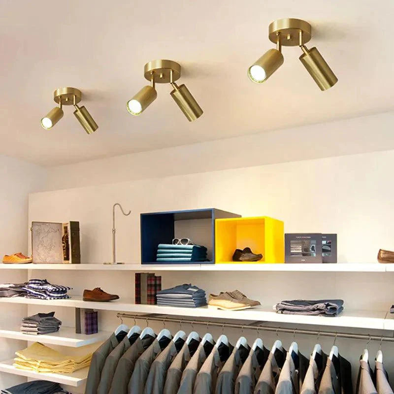 Plafonnier Design : Lumières de Plafond en Laiton Plaqué IL583970-ILLUMEEN.COM