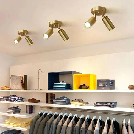 Plafonnier Design : Lumières de Plafond en Laiton Plaqué IL583970-ILLUMEEN.COM