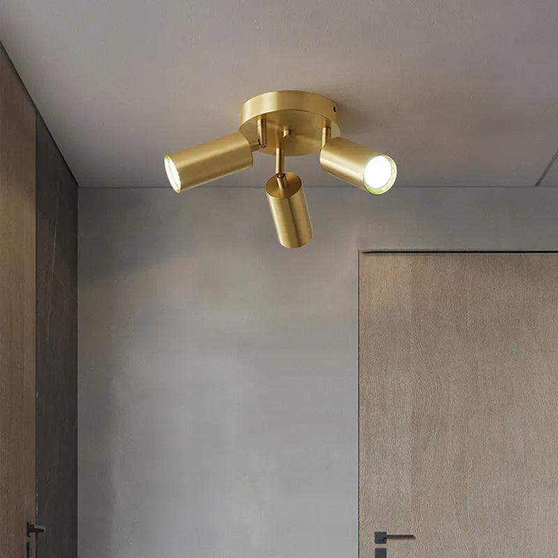 Plafonnier Design : Lumières de Plafond en Laiton Plaqué IL583970-ILLUMEEN.COM