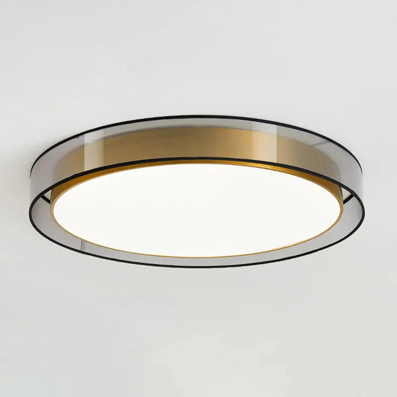 Plafonnier Design : Luminaire Cercle Doré IL753182-ILLUMEEN.COM