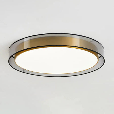 Plafonnier Design : Luminaire Cercle Doré IL753182-ILLUMEEN.COM