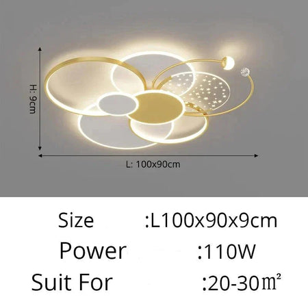 Plafonnier Design : Luminaire Circulaire Chic IL582734-ILLUMEEN.COM