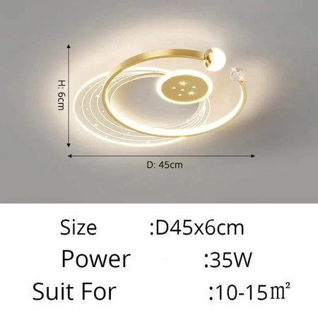 Plafonnier Design : Luminaire Circulaire Chic IL582734-ILLUMEEN.COM
