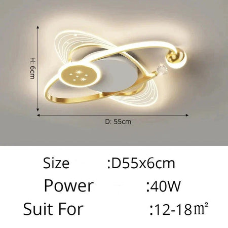 Plafonnier Design : Luminaire Circulaire Chic IL582734-ILLUMEEN.COM