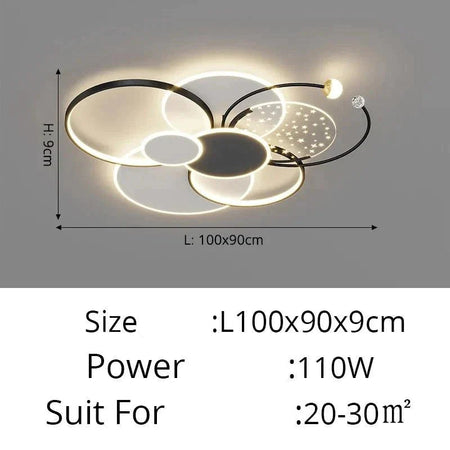 Plafonnier Design : Luminaire Circulaire Chic IL582734-ILLUMEEN.COM