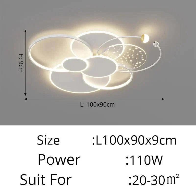 Plafonnier Design : Luminaire Circulaire Chic IL582734-ILLUMEEN.COM