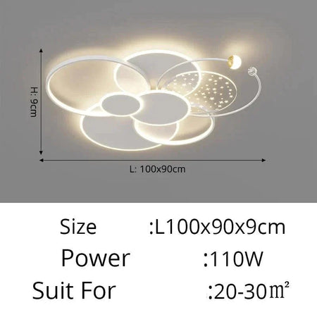 Plafonnier Design : Luminaire Circulaire Chic IL582734-ILLUMEEN.COM