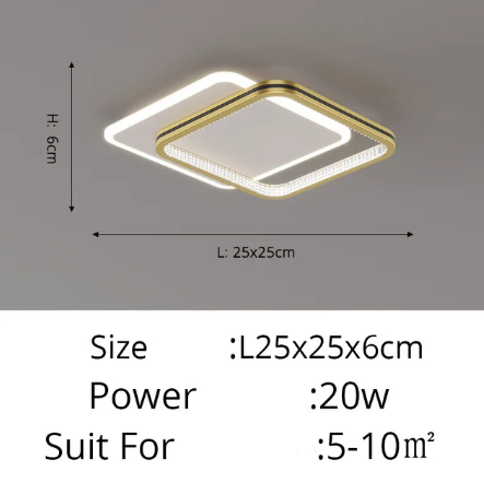 Plafonnier Design : Luminaire Circulaire Chic IL582734-ILLUMEEN.COM