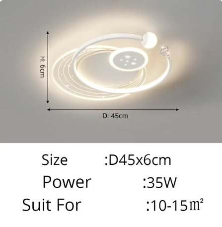 Plafonnier Design : Luminaire Circulaire Chic IL582734-ILLUMEEN.COM