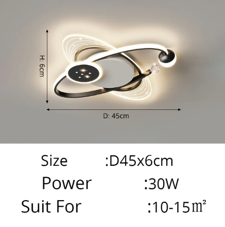 Plafonnier Design : Luminaire Circulaire Chic IL582734-ILLUMEEN.COM