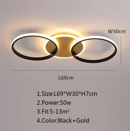 Plafonnier Design : Luminaire Élégant 10W IL548729-ILLUMEEN.COM