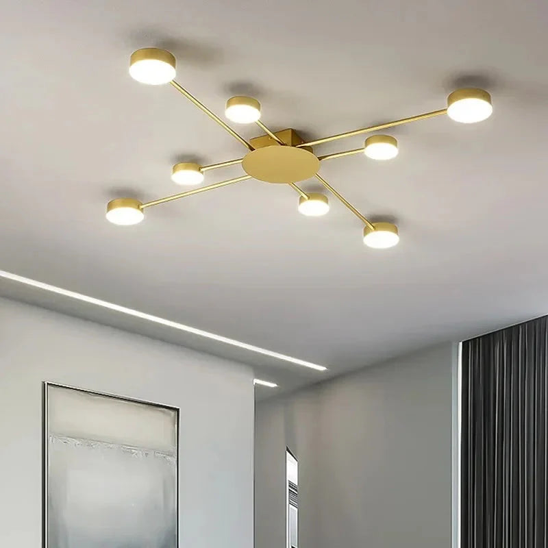 Plafonnier Design : Luminaire Élégant à Bras Multiples IL582473-ILLUMEEN.COM