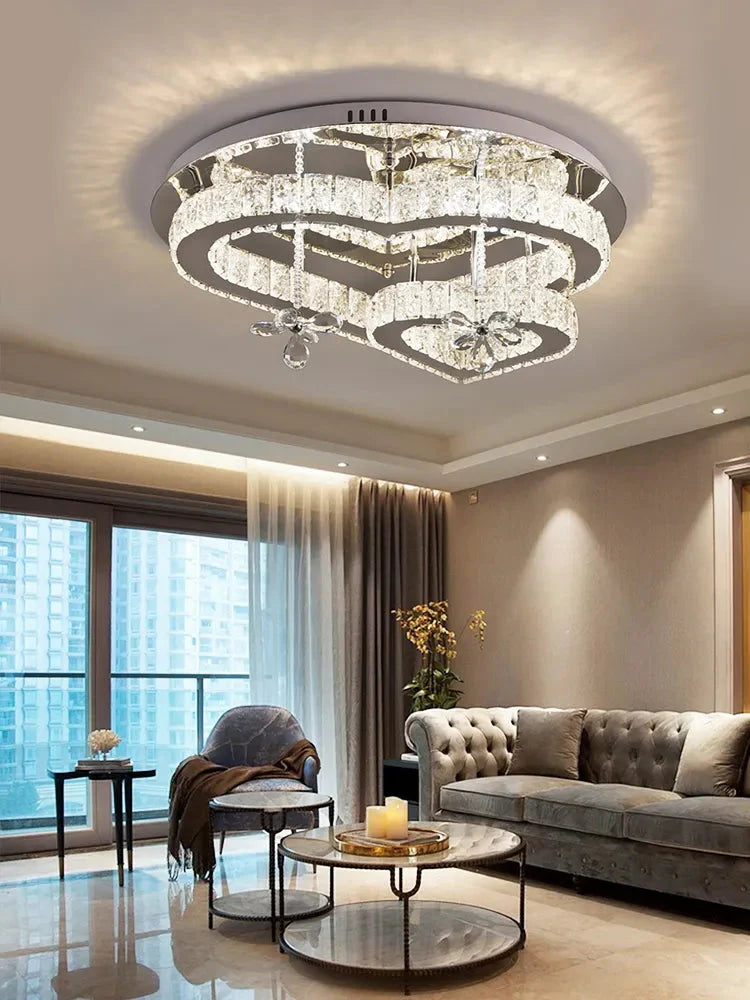 Plafonnier Design : Luminaire Élégant en Acier Inoxydable IL583920-ILLUMEEN.COM