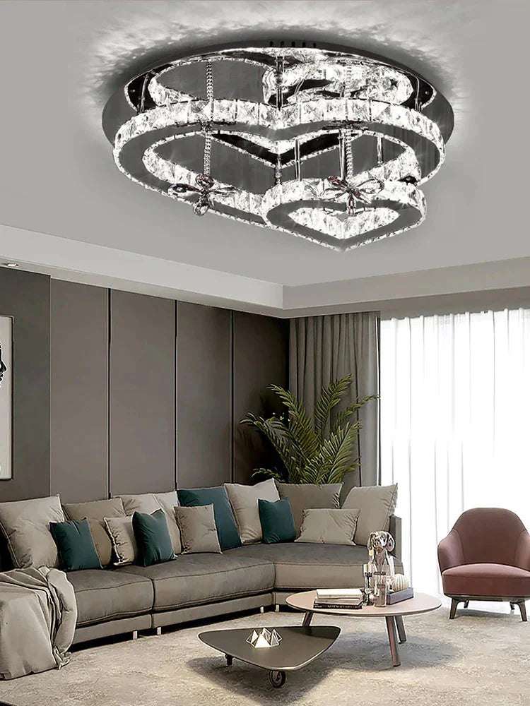 Plafonnier Design : Luminaire Élégant en Acier Inoxydable IL583920-ILLUMEEN.COM
