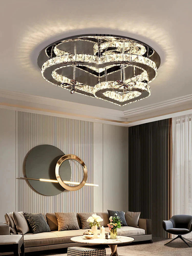 Plafonnier Design : Luminaire Élégant en Acier Inoxydable IL583920-ILLUMEEN.COM