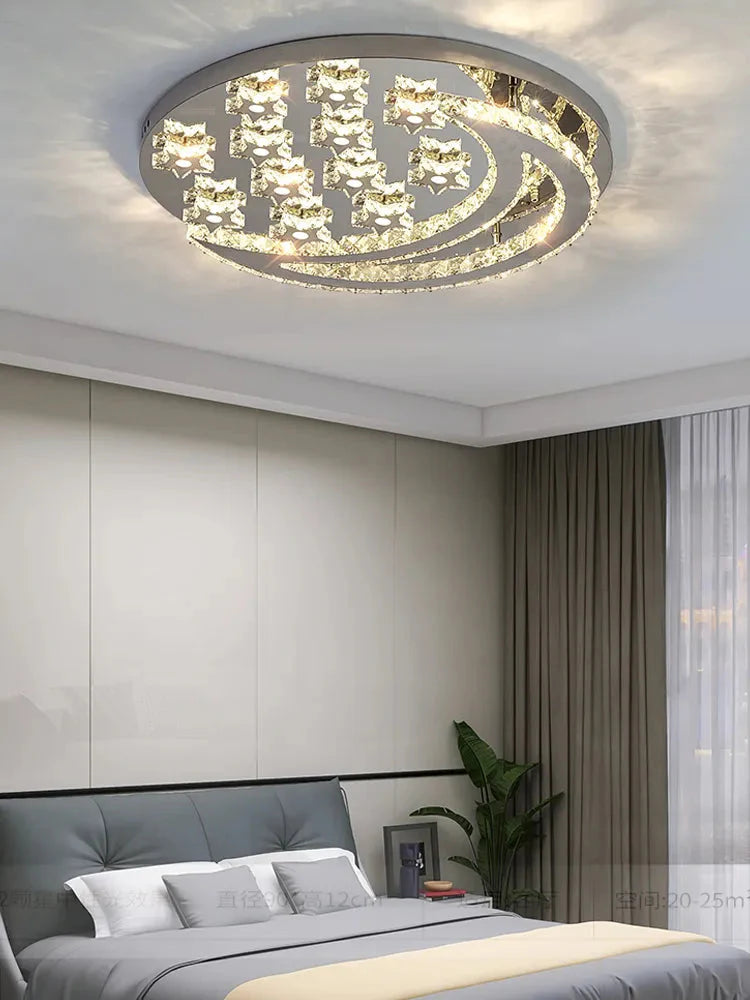 Plafonnier Design : Luminaire Élégant en Acier Inoxydable IL583920-ILLUMEEN.COM